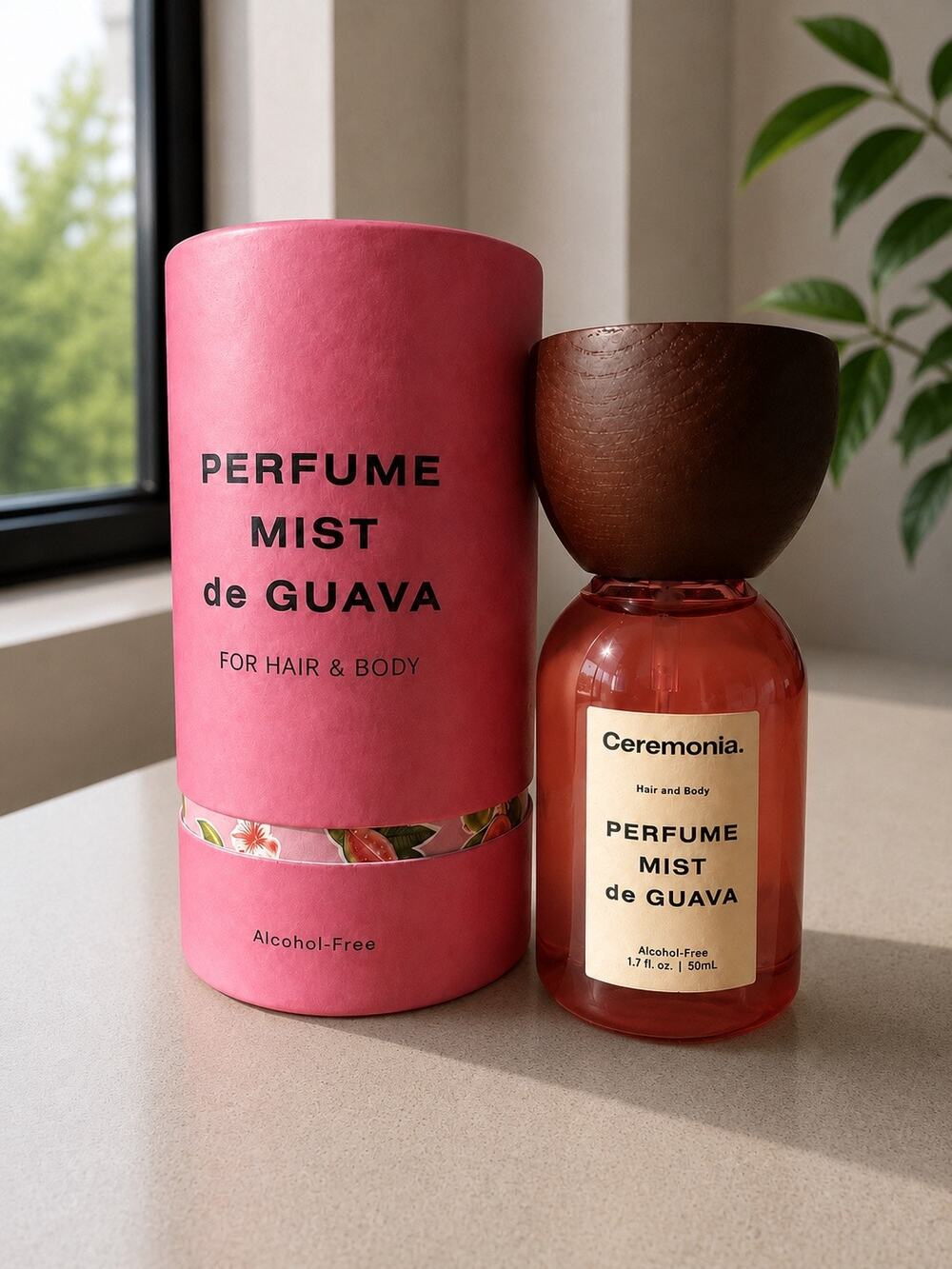$38 New Ceremonia Perfume Mist de Guava Hair & Body Mist 1.7 oz